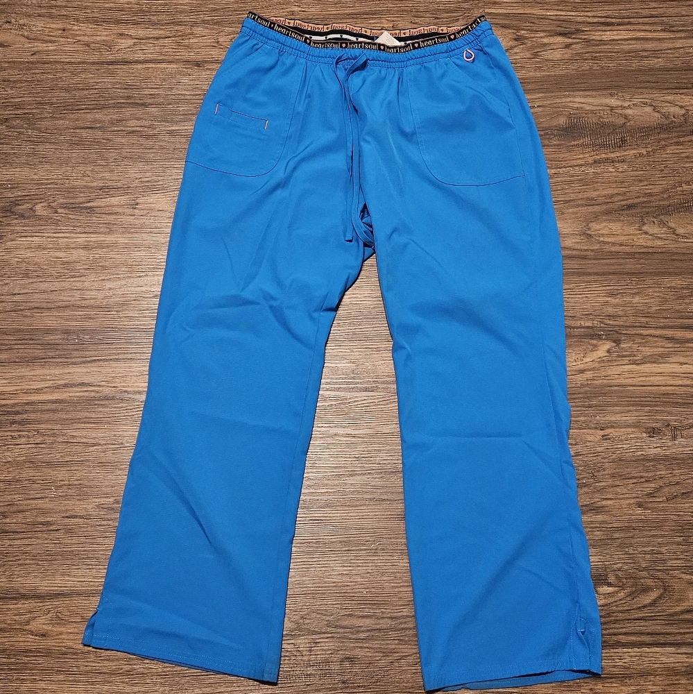 Heart Soul Blue Joggers Lightweight Sweatpants